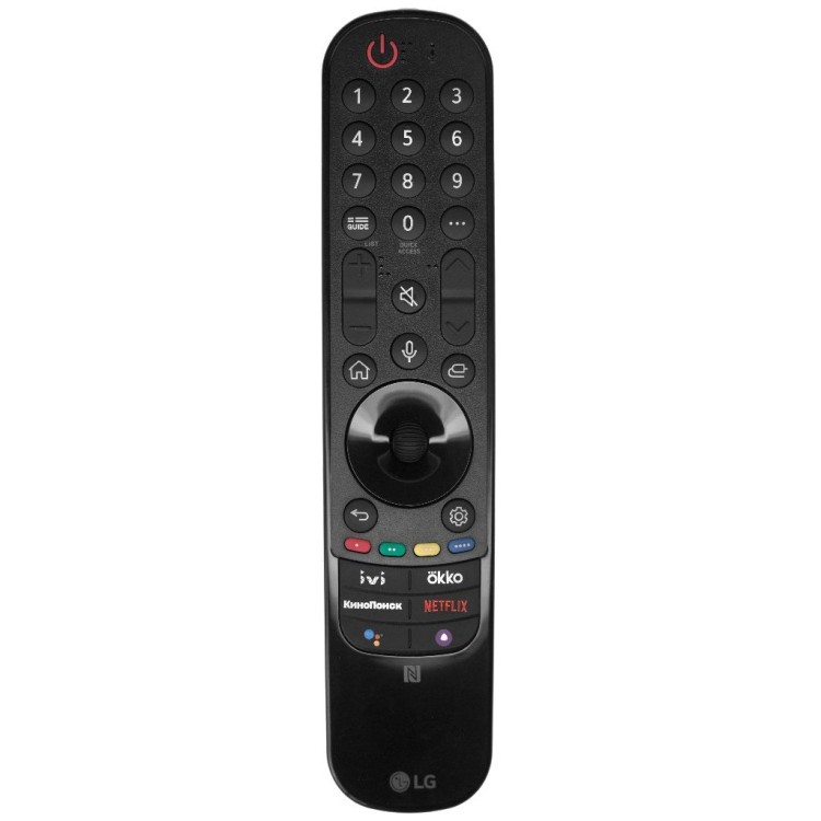 Пульт LG AN-MR22GN (MR22GC, AKB76040009 (Алиса , ivi, okko, кинопоиск , NFC)  (голосовое управление)
