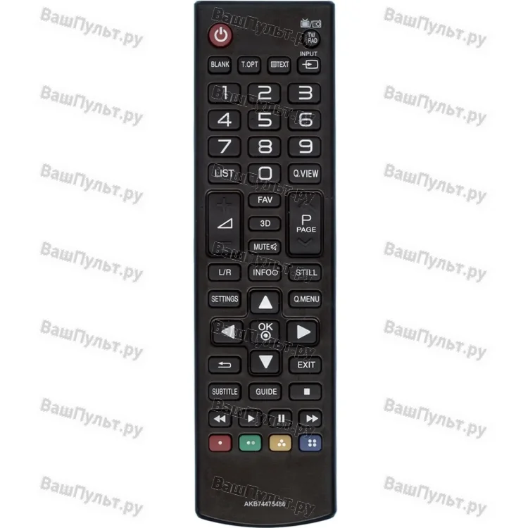 Пульт Huayu для LG AKB74475486