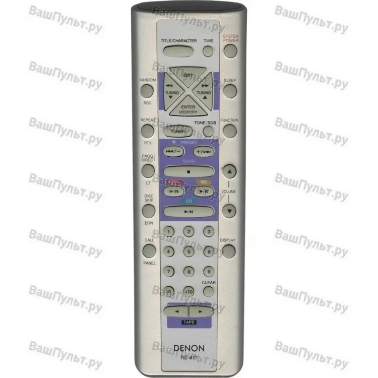 Пульт Denon RC-877 (DM-50) (оригинальный)