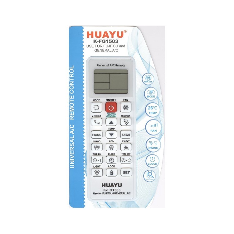 Пульт для кондиционера Huayu K-FG1503 (Fujitsu, General)
