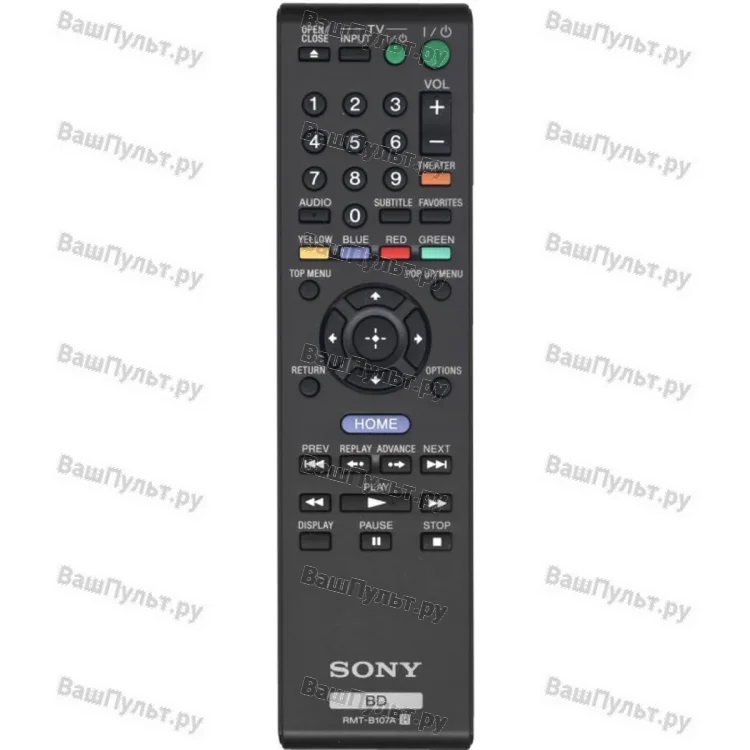 Пульт Sony RMT-B107A (оригинальный)