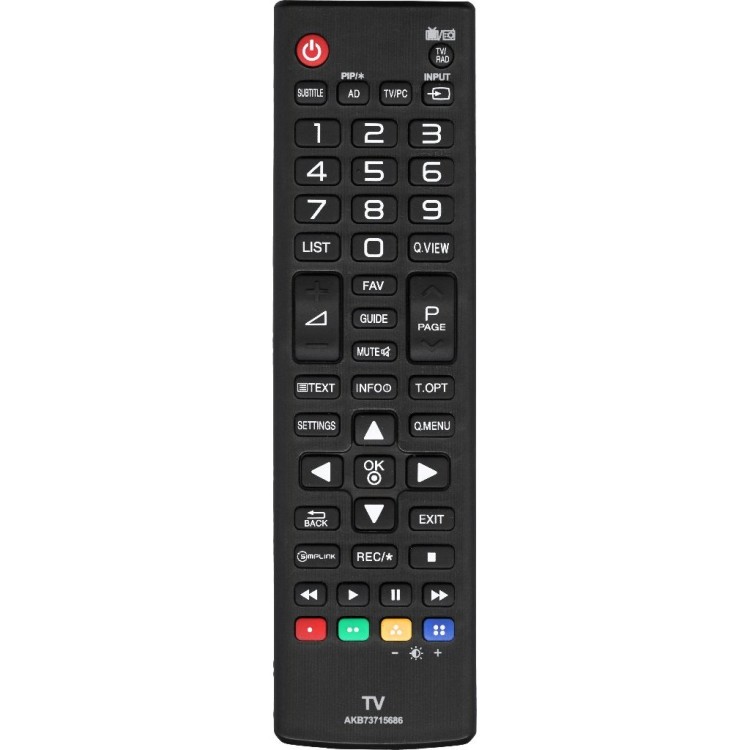 Пульт Huayu для LG AKB73715686 (HLG357 в коробке)