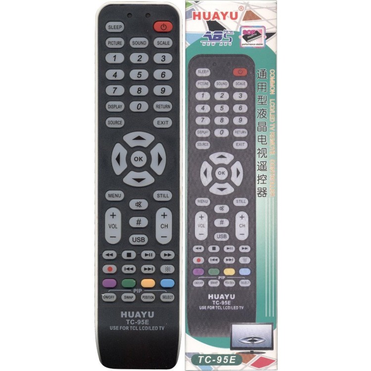 Универсальный пульт Huayu для TCL (Thomson) TC-95E