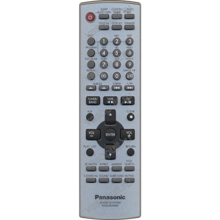 Пульт Panasonic N2QAJB000096 (N2QAJB000095)