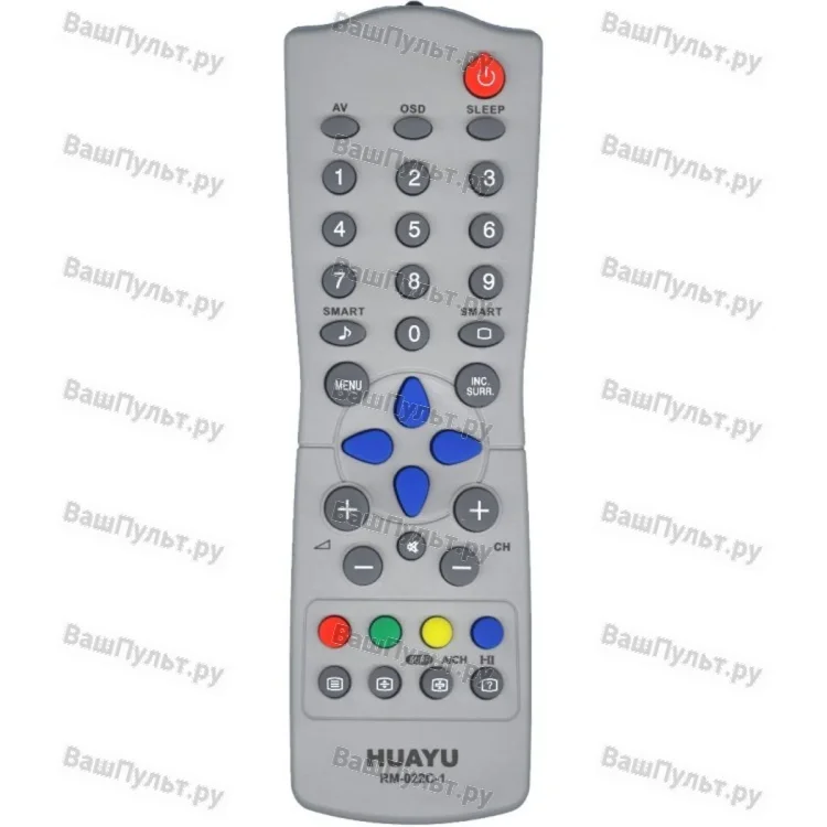 Универсальный пульт Huayu для Philips RM-022C-1