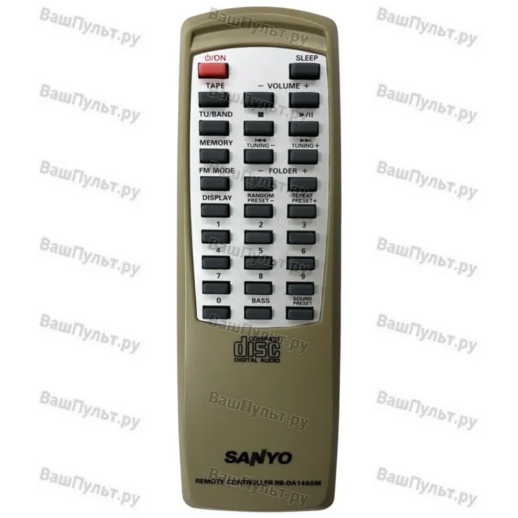 Пульт Sanyo RB-DA1460M (оригинальный)