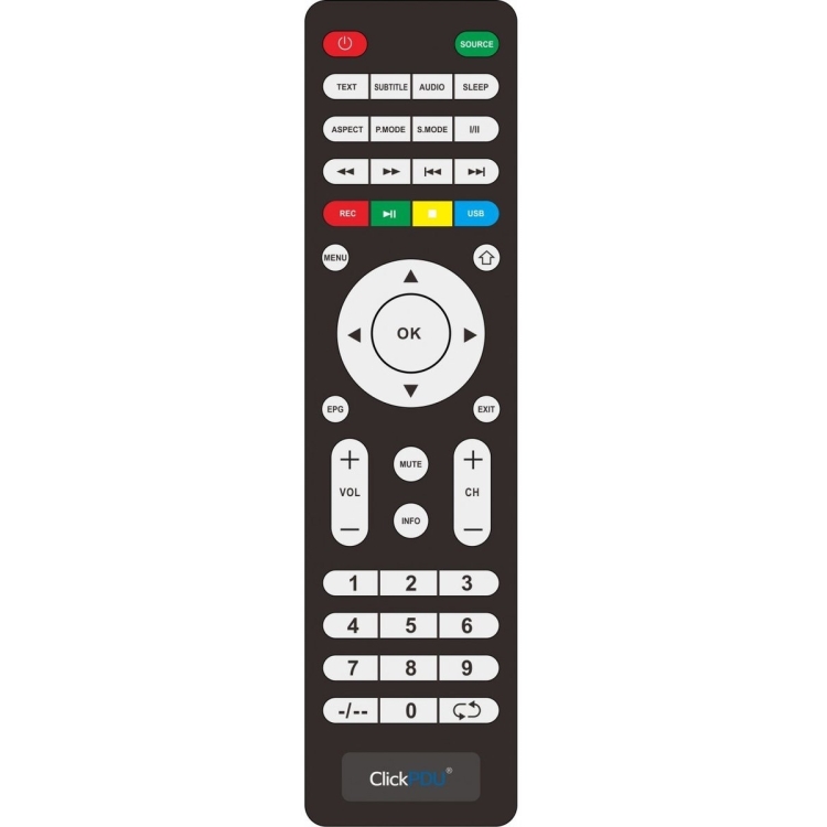 Универсальный пульт ClickPdu для Mystrery (MTV-2622LW)