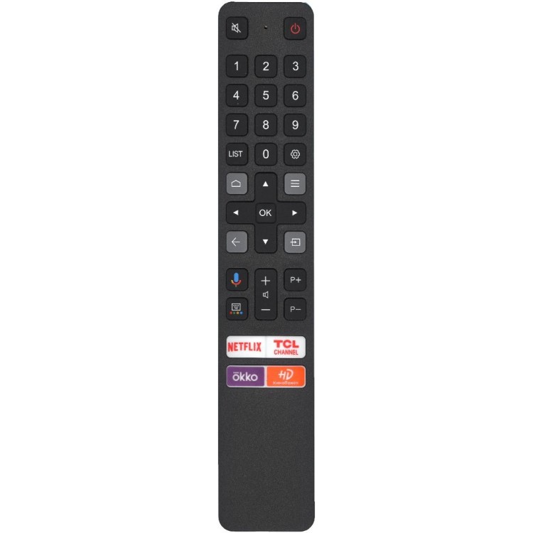 Пульт Huayu для TCL RC901V FMRD (Okko, Кинопоиск, Netflix) (голосовое управление)
