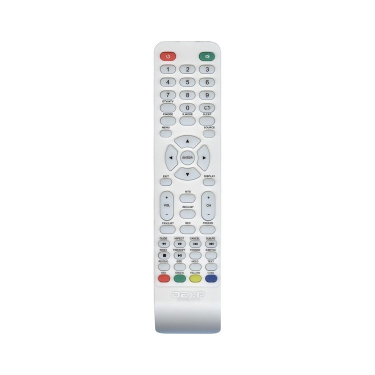 Пульт DEXP CX507-DTV (CX508-DTV) белый