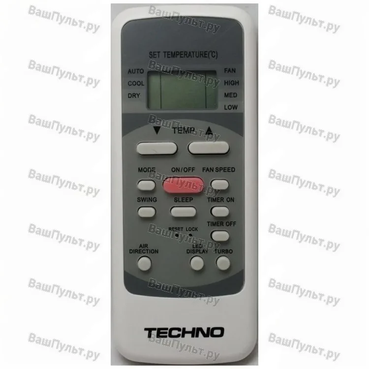 Пульт для кондиционера Techno cond 1 (оригинальный)