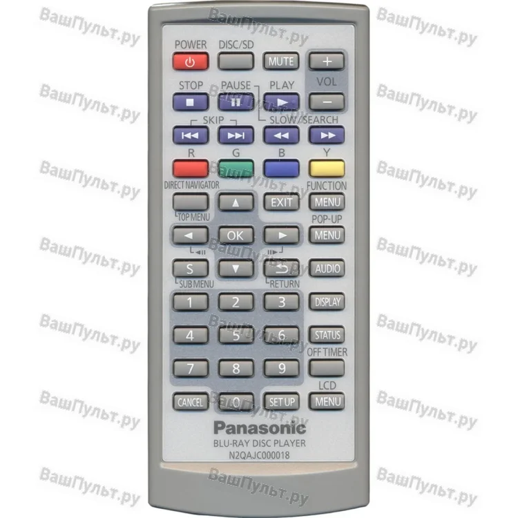 Пульт Panasonic N2QAJC000018 (оригинальный)