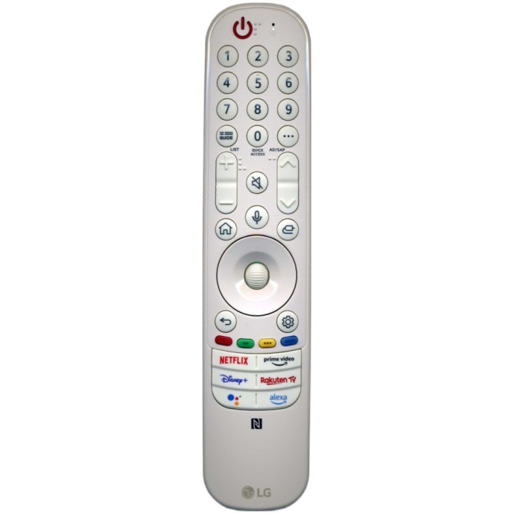 Пульт LG Magic Remote AN-MR22GN (AKB76042301, белый) (микрофон и мышь)