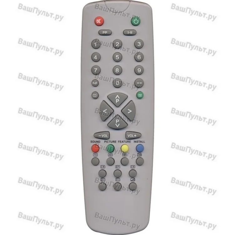Пульт Huayu для Sanyo 11UV19-2 (RC-3040) белый