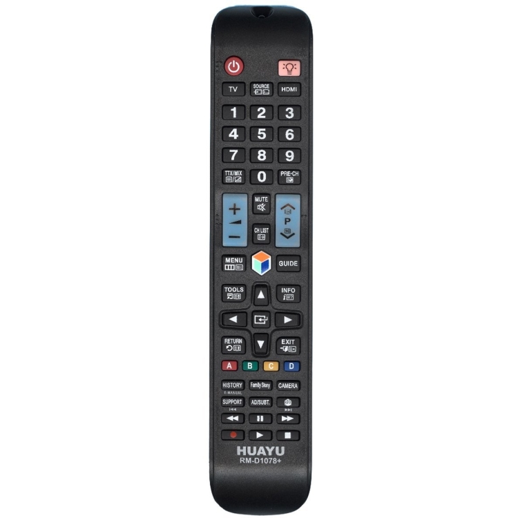 Универсальный пульт Huayu для Samsung RM-D1078+ (Эко упаковка, корпус AA59-00581A)