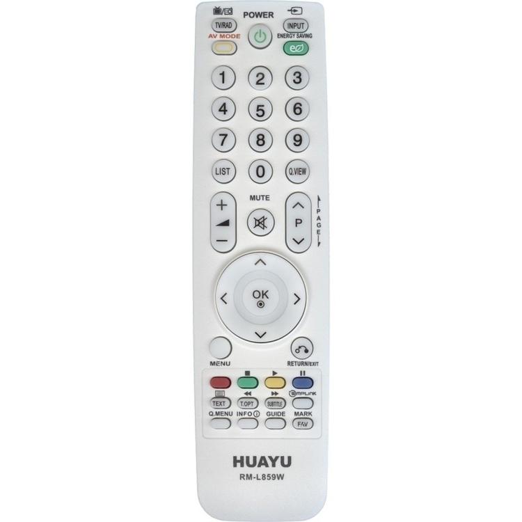 Универсальный пульт Huayu для LG RM-L859W белый