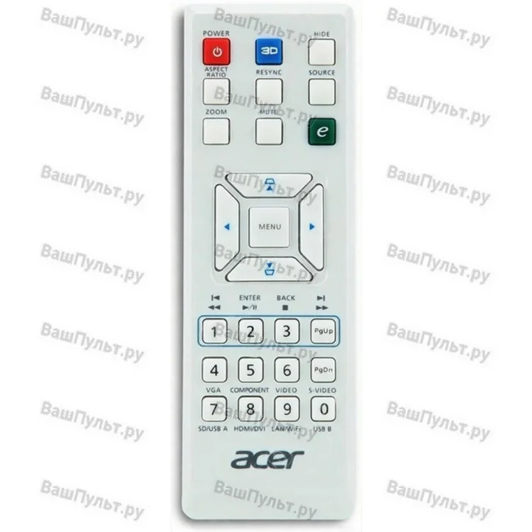Пульт Acer H6510BD (оригинальный)