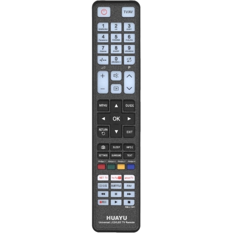 Универсальный пульт Huayu RM-L1581 (для LCD TV 9 в 1)