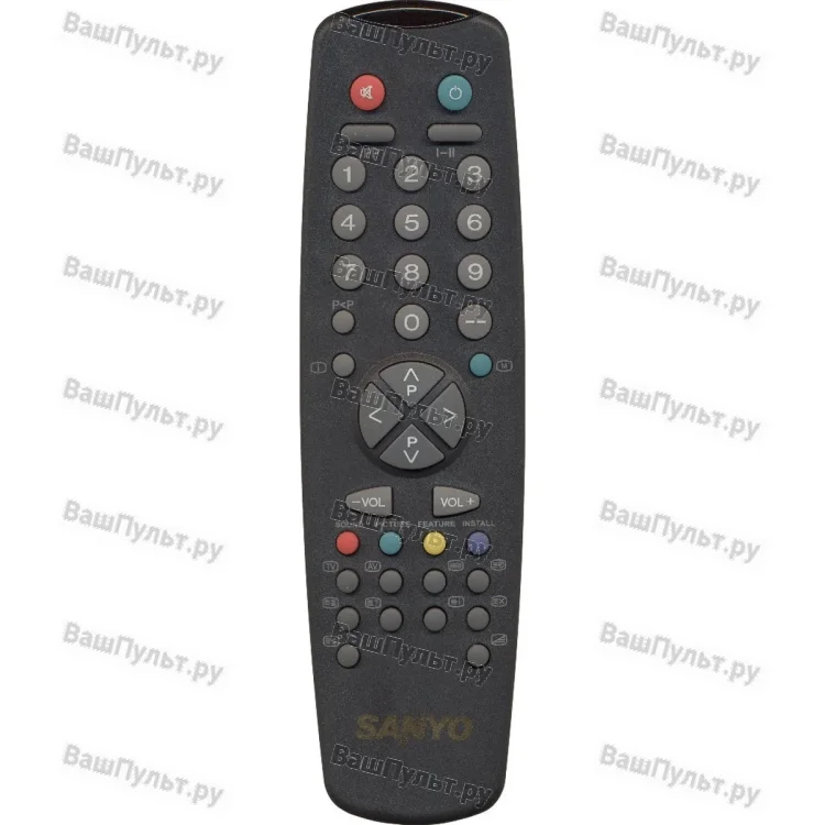 Пульт Sanyo 11UV19-2 (RC-3040) черный (оригинальный)