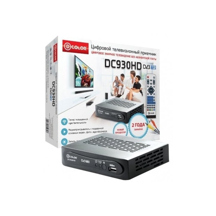 Цифровая приставка D-color DC930HD