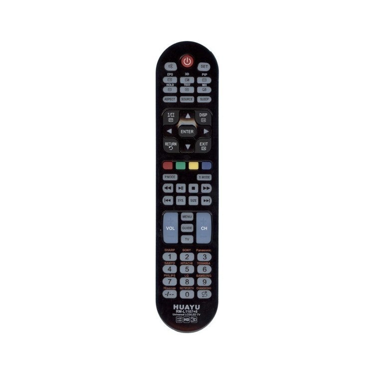 Универсальный пульт Huayu RM-L1107+8 (для телевизоров)
