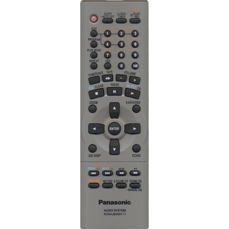 Пульт Panasonic N2QAJB000117