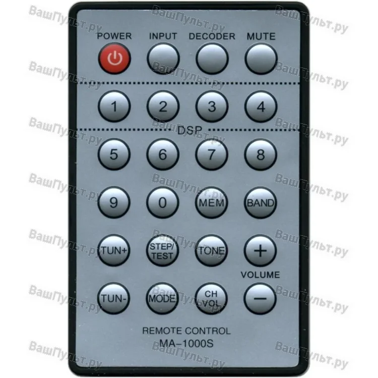 Пульт BBK MA-1000S (оригинальный)