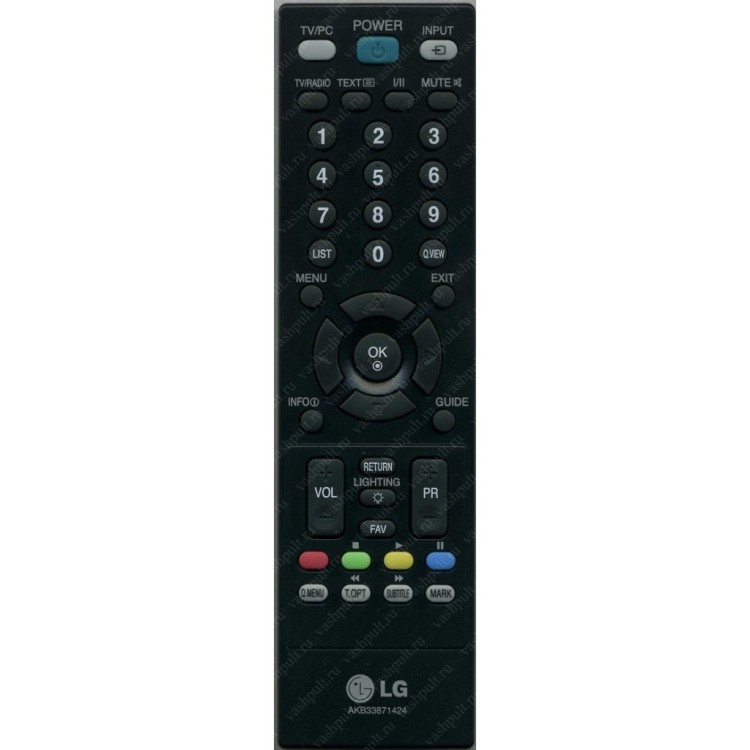 Пульт LG AKB33871424
