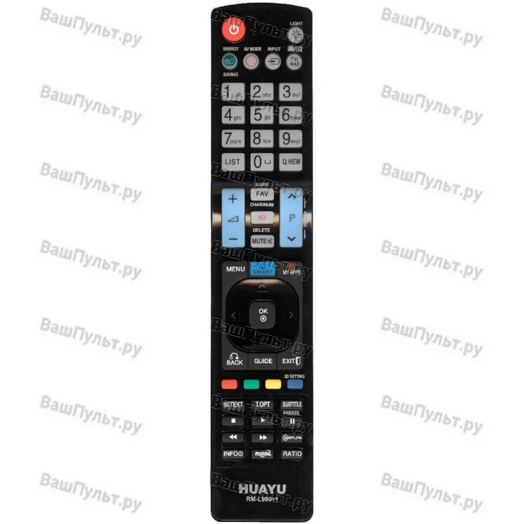Универсальный пульт ClickPdu для LG RM-L999+1