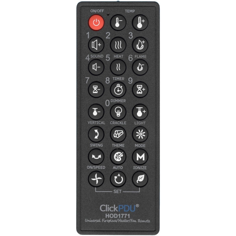 Универсальный пульт ClickPdu HOD1771 (для каминов и обогревателей)
