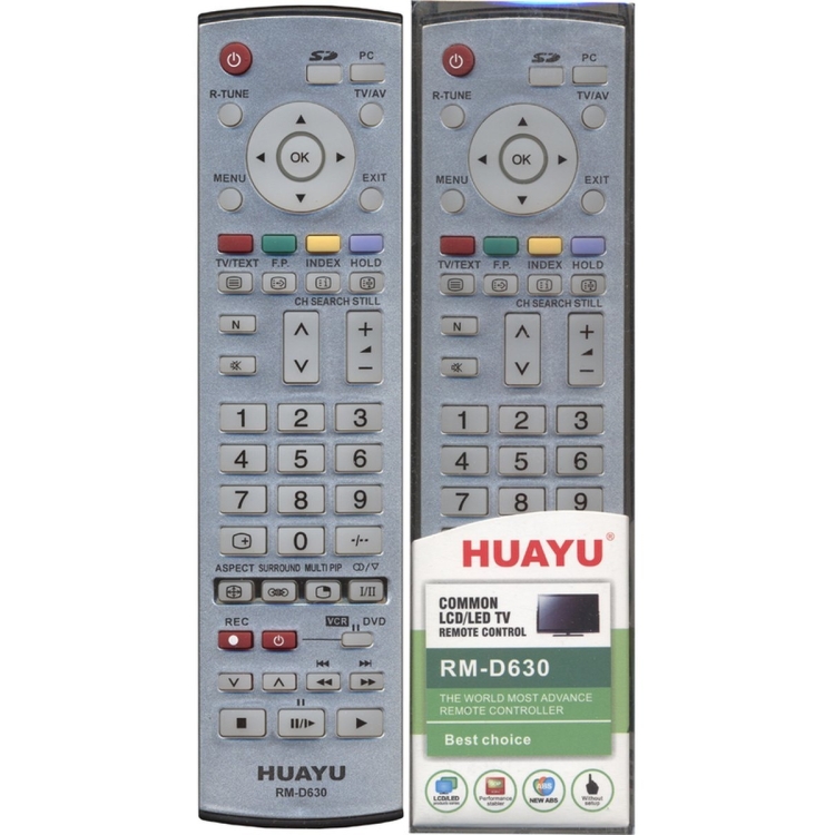 Универсальный пульт Huayu для Panasonic RM-D630