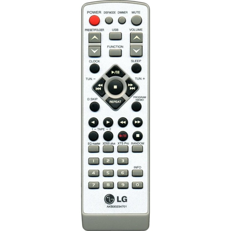 Пульт LG AKB30234701