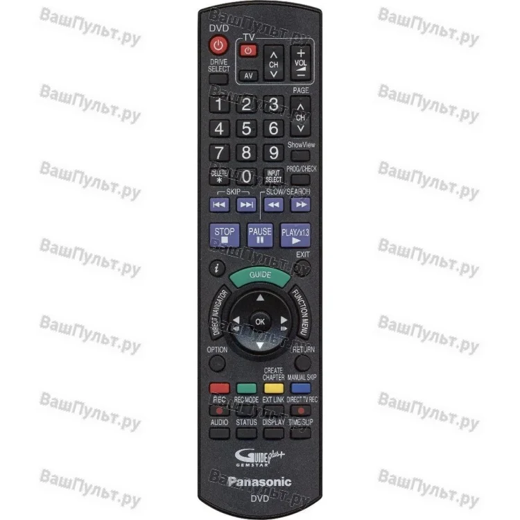 Пульт Panasonic N2QAYB000124 (N2QAYB000125) (оригинальный)