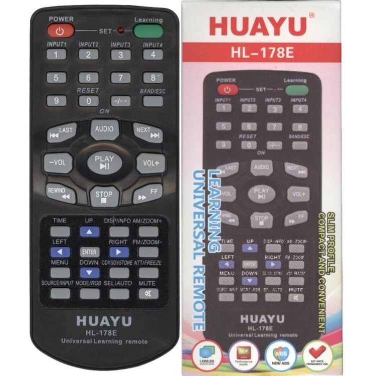 Универсальный, обучаемый пульт Huayu HL-178E (мини-пульт)