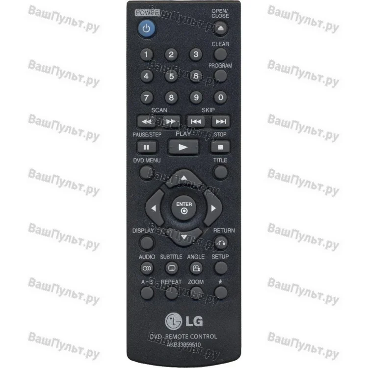 Пульт LG AKB33659510 (AKB33659509) (оригинальный)