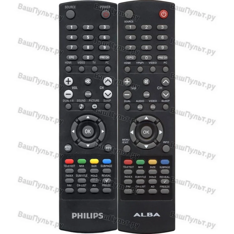 Пульт Alba (Philips, Haier) LT1942A1 (LT2242A1, LT2642A1, LT3242A1) (оригинальный)