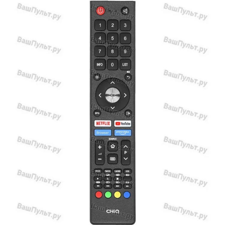 Пульт CHiQ LCD SMART TV (оригинальный)