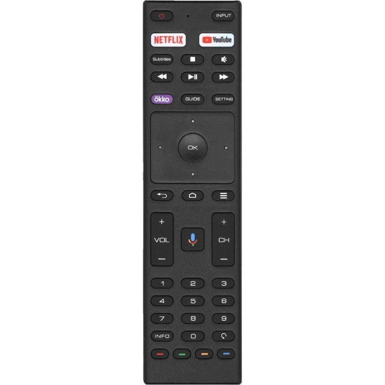 Пульт Huayu для JVC KT1942-HG (RC-20, K504Q5062107) (голосовое управление) (HRM1864 в коробке)