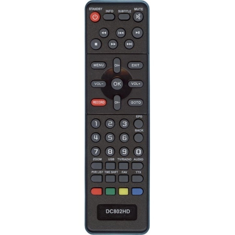 Пульт Huayu для D-Color DC802HD