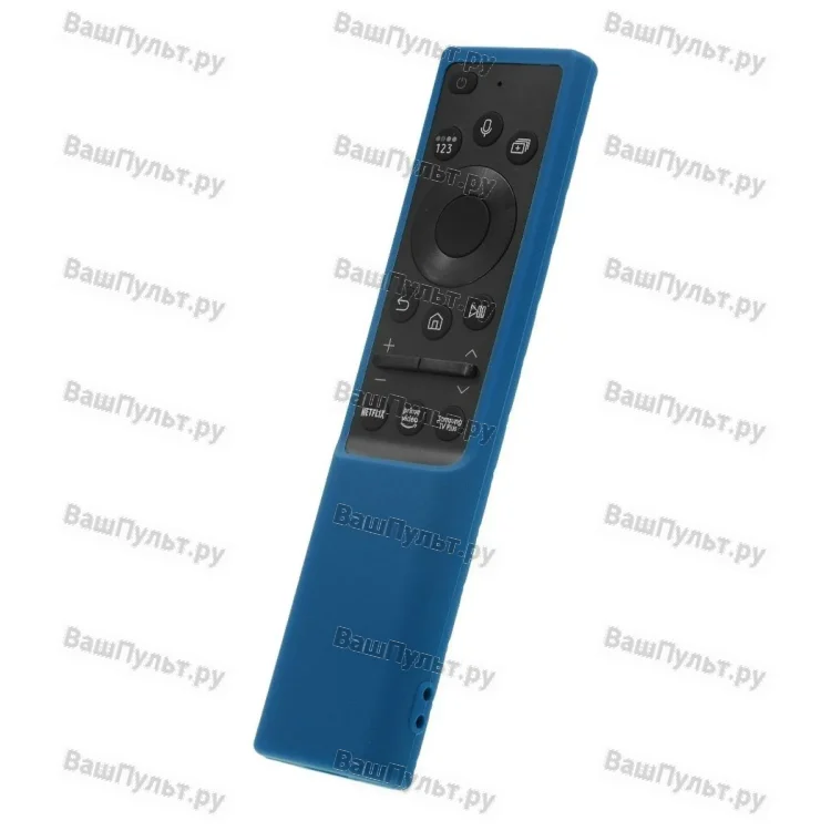 Силиконовый чехол H07 Dark Blue (синий) для Samsung серии Q