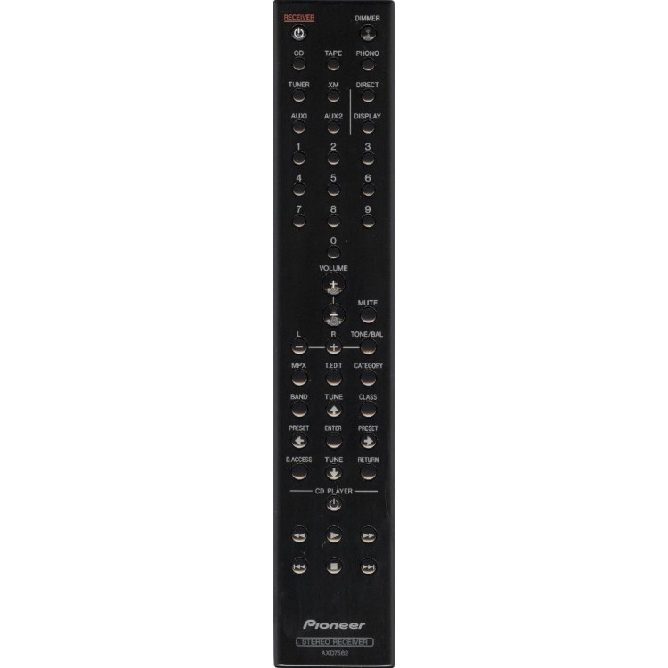 Пульт Pioneer AXD7562