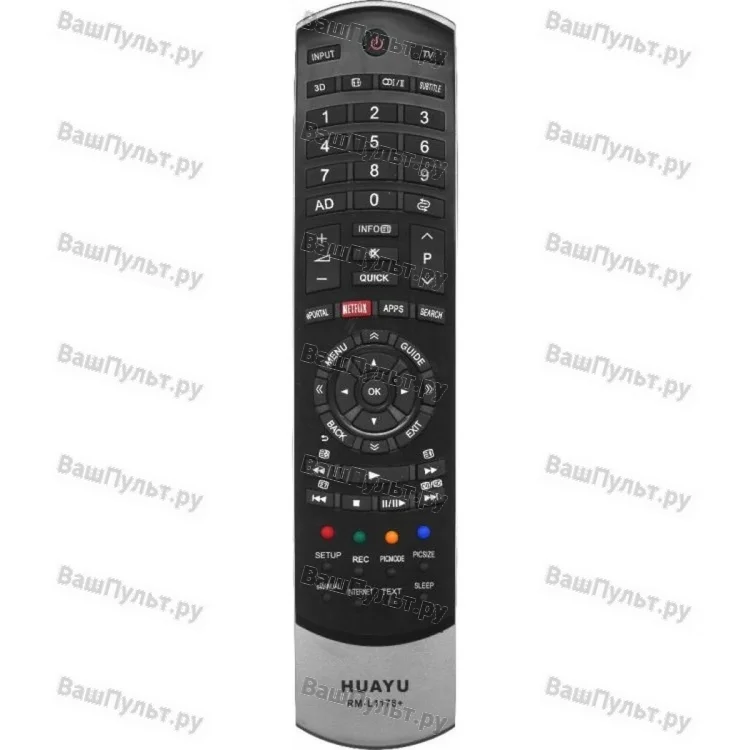 Универсальный пульт Huayu для Toshiba RM-L1178+