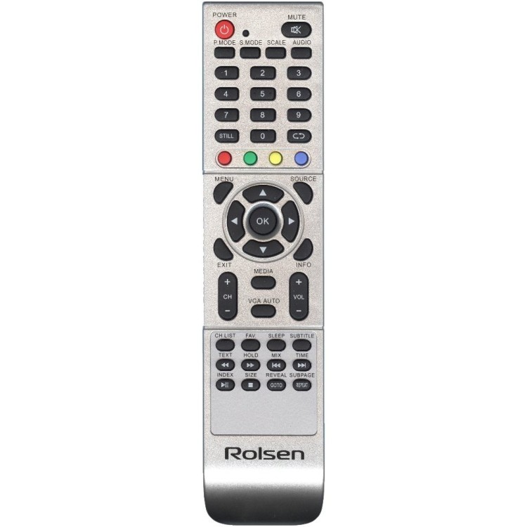Пульт Rolsen RL-19E1301GU (YC-58) серебряный