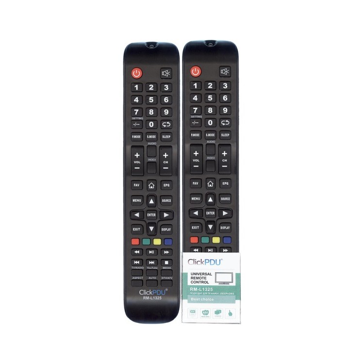 Универсальный пульт ClickPdu для DEXP RM-L1325 (DNS, DOFLER) ver. 2.0