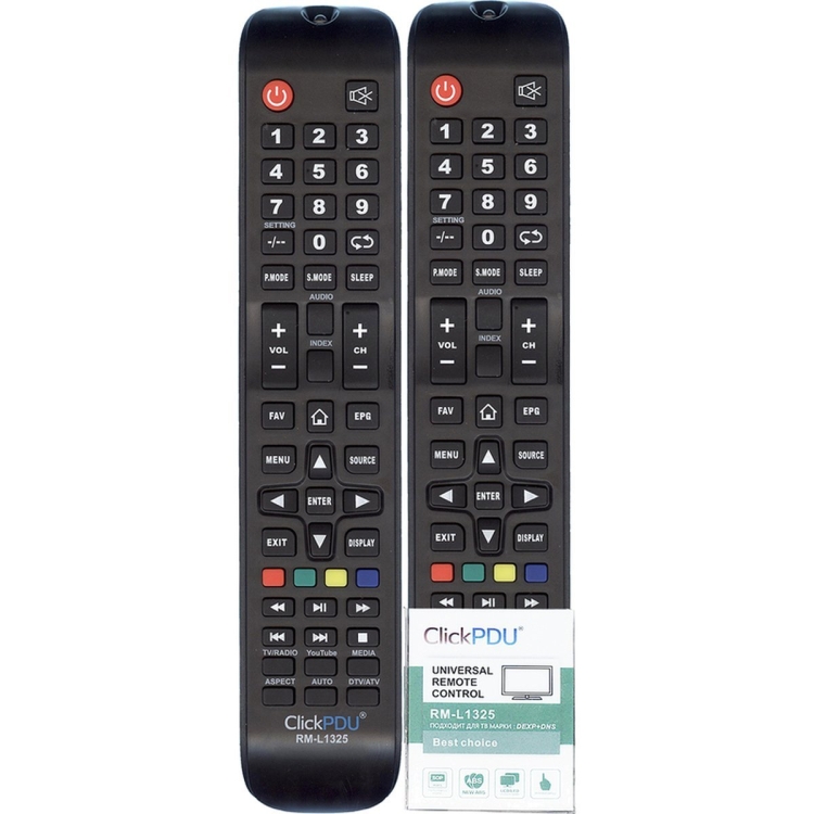 Универсальный пульт ClickPdu для DEXP RM-L1325 (DNS, DOFLER) ver. 2.0