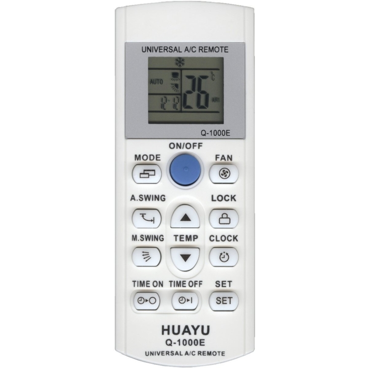 Пульт для кондиционера Huayu Q-1000E (универсальный)
