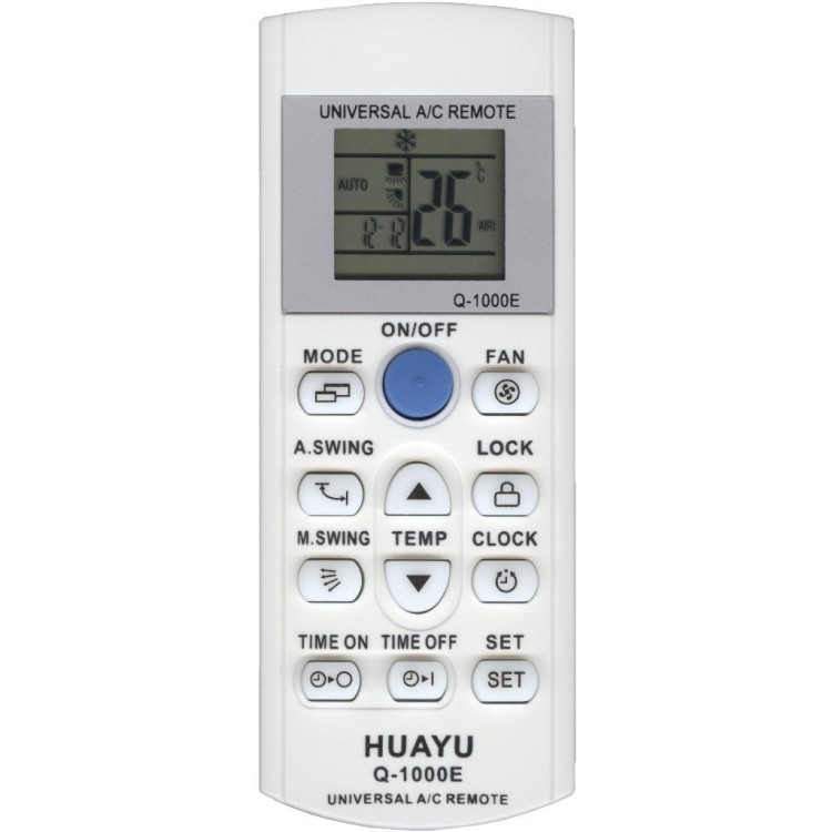 Пульт для кондиционера Huayu Q-1000E (универсальный)