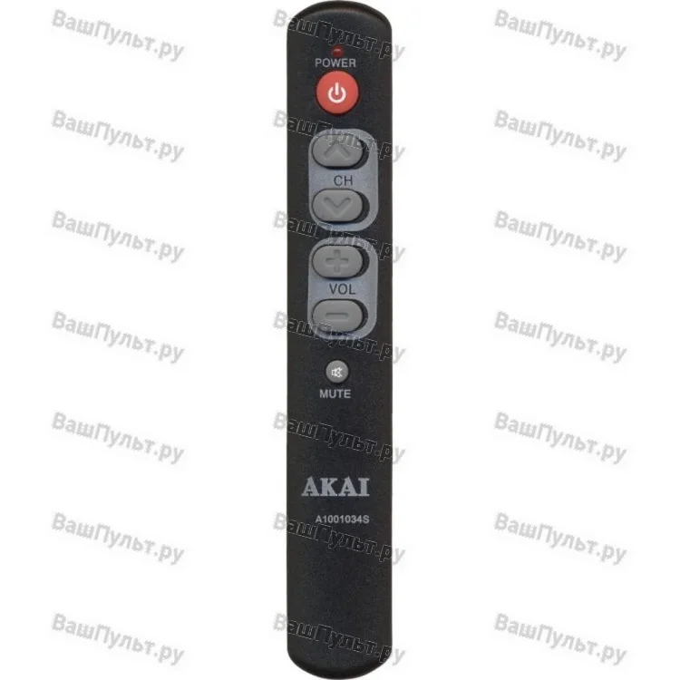Пульт Akai A1001034S (оригинальный)