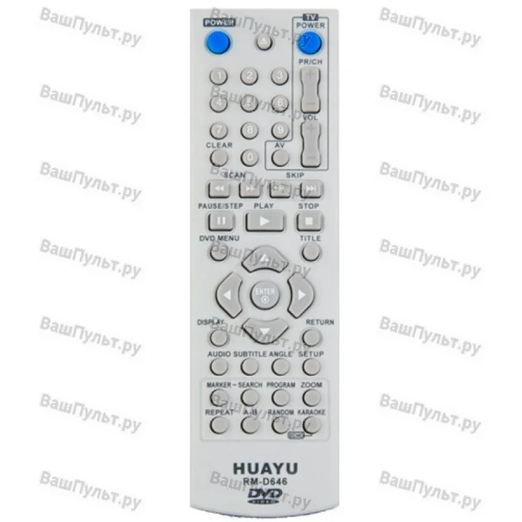 Универсальный пульт Huayu для LG RM-D646