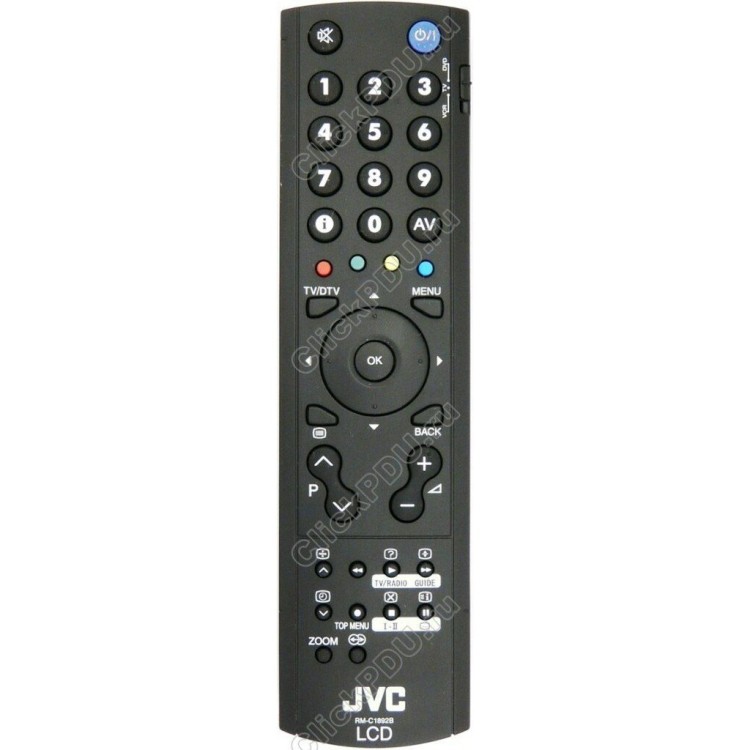 Пульт JVC RM-C1892B (RM-C1899S)