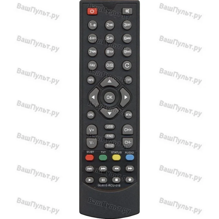 Пульт Huayu для Globo GL60 (E-RCU-018)